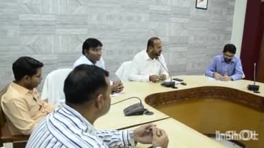 जगदलपुर: जिला कार्यालय में नवपदस्थ कलेक्टर ने स्थानीय पत्रकारों से की मुलाकात