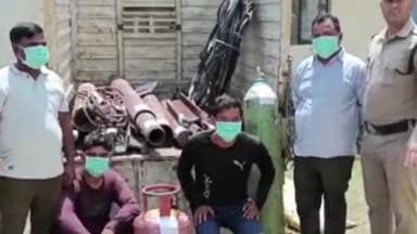 ऋषिकेश: रायवाला आर्मी गेट पर चोरी के सामान के साथ चार अभियुक्तों को पकड़ा गया, छोटे हाथी पर समान को ले जा रहे थे बेचने