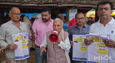 जगदलपुर: रेल संघर्ष समिति ने लोहंडीगुड़ा और आड़ावाल सहित अन्य साप्ताहिक बाजारों में  चलाया जनजागरण अभियान