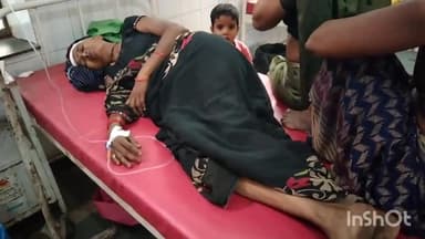 धौलपुर: बजीरो गांव में पानी के तार लगाते समय 40 वर्षीय महिला करंट की चपेट में आई अस्पताल में भर्ती