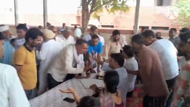 जगाधरी: बिलासपुर के काली माता मंदिर में ग्राम सभा की हुई बैठक, कस्बे के विकास की योजनाओं पर की गई चर्चा