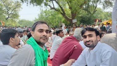 जंतर मंतर महिला पहलवानो के समर्थन मे हुई पंचायत मे शामिल हुए।
राजेन्द्र यादव
राष्ट्रीय अध्यक्ष
भारतीय  किसान संगठन
9911408800