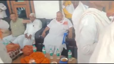 लक्ष्मणगढ़: तिगरिया का बास में विधायक बाबुलाल बैरवा का सम्मान समारोह हुआ आयोजित, ग्रामीणों ने किया भव्य सम्मान