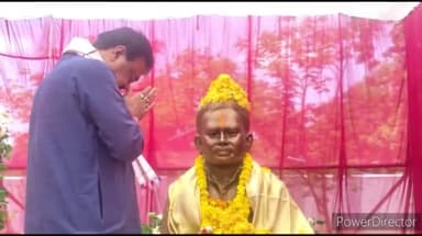 जगदलपुर: स्वर्गीय दीपक कर्मा की द्वितीय पुण्यतिथि पर फरसपाल में आयोजित मूर्ति अनावरण कार्यक्रम में जगदलपुर विधायक जैन हुए शामिल