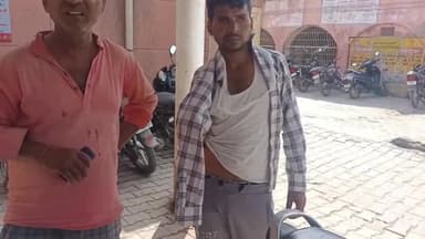 एटा: रामपुर में आपसी विवाद को लेकर नामजद आरोपियों ने पिता-पुत्र के साथ जमकर की मारपीट