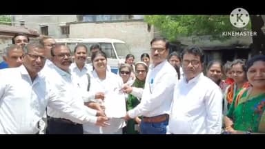 आगर: न्यू बहुउद्देशीय स्वास्थ्य कर्मचारी संघ ने आगर CMHO कार्यालय में ज्ञापन सौंपकर अनिश्चितकालीन हड़ताल की शुरू