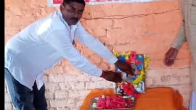 इकौना: इकौना बाईपास पर वीर शिरोमणि महाराणा प्रताप की मनाई गई जयंती