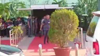 कांके: बिहार के मुख्यमंत्री नीतीश कुमार पहुंचे रांची, मुख्यमंत्री हेमंत सोरेन से करेंगे मुलाकात