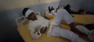 अनूपशहर: जहांगीराबाद कोतवाली क्षेत्र के टिटोटा गांव में दो भाइयों में जमीनी विवाद को लेकर हुई गाली गलौज, चले लाठी-डंडे