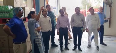 डीएम ने सतहरिया औद्योगिक विकास प्राधिकरण (सीडा) क्षेत्र का किया निरीक्षण