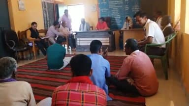 पेंड्रा : ग्राम पंचायत दमदम में आज दिनांक 10/5/2023 को ग्राम सभा बैठक किया गया#pendra #rajesh