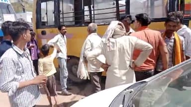 चंदला: चंदला बस स्टैंड पर बस स्टाफ और पैसेंजर के बीच हुआ विवाद, लोगों की समझाइश के बाद हुआ मामला शांत