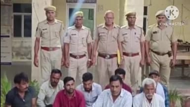दीगोद: सुल्तानपुर पुलिस ने चूड़ी मार्केट में सट्टा के मामले में 8 आरोपी किए गिरफ्तार, ₹13 हजार 100 सट्टा रकम जब्त
