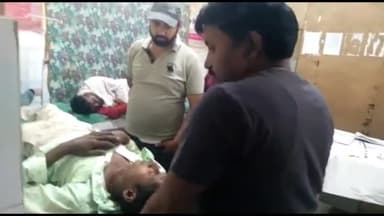 इकौना: मझोवा सुमाल के पास पुल से टकराकर बाइक सवार 2 लोग हुए घायल