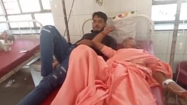 मनिया: पहाड़ी मरैना के पास दो बाइकों की आमने-सामने भिड़ंत में तीन लोग घायल