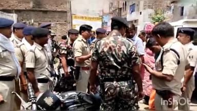 आरा: बिंदटोली में पुलिस और अपराधियों में हुई मुठभेड़ में एक पुलिसकर्मी और एक अपराधी जख्मी, एसपी और एएसपी मौके पर पहुंचे