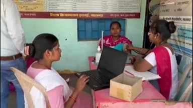 बिंद: पीएचसी बिंद में प्रधानमंत्री सुरक्षित मातृत्व अभियान के तहत गर्भवती महिलाओं की एएनसी जांच की गई
