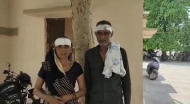 बुलंदशहर: डूंगरा जाट गांव से एसएसपी ऑफिस पहुंचकर मारपीट के मामले में परिवार के लोगों ने लगाई न्याय की गुहार