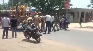 कन्नौज: निकाय चुनाव की मतगणना से पूर्व किया गया रुट डायवर्जन, गिरीश होटल के पास से की गयी बैरिकेडिंग