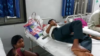 बैतूल नगर: चुटकी के पास बाइक स्लिप होने से व्यक्ति घायल जिला अस्पताल में भर्ती