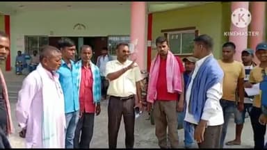 सुल्तानगंज: जदयू अनुसूचित जाति के जिला अध्यक्ष महेश दास ने जन समस्याओं को लेकर प्रखंड मुख्यालय में अंचला अधिकारी से की मुलाकात