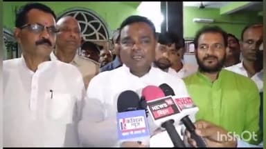 फारबिसगंज: बिहार सरकार के आपदा मंत्री शहनवाज आलम ने फारबिसगंज में कहा अररिया में एसडीआरएफ टैनिंग सेन्टर की होगी स्थापना।