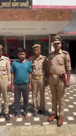 कानपुर: पनकी में पुलिस ने गैंगस्टर एक्ट में वांछित आरोपी को किया गिरफ्तार