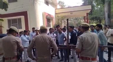 बुलंदशहर: डीएवी इंटर कॉलेज में मतगणना के दौरान कर्मचारियों को नहीं मिला खाना-पानी, नाराज हुए कर्मचारियों ने एएसपी से की शिकायत