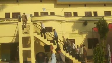 उतरौला: उस्मानी इंटर कालेज मे आज मतगणना में 16 हजार 548 वोटो की गिनती की जायेगी जिसको लेकर सुरक्षा बल तैनात