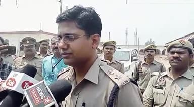 बलरामपुर: पुलिस अधीक्षक ने बलरामपुर में हो रही मतगणना में सुरक्षा व्यवस्था के संबंध में दी जानकारी