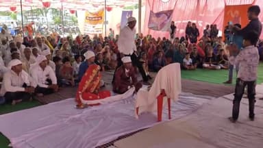 आगर मालवा बड़ोद में हुआ अनोखा विवाह! 
संत रामपाल जी महाराज का भव्य सत्संग भी हुआ 
और हजारों दर्शक बने साक्षी