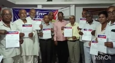 गुना नगर: कैंट में हुई मानव अधिकार परिषद की बैठक, नए पदाधिकारियों की नियुक्ति कर दिए गए प्रमाण पत्र