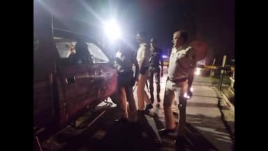 बोखड़ा: सीतामढ़ी के पुलिस अधीक्षक मनोज कुमार तिवारी ने बोखरा पिकेट का किया औचक निरीक्षण