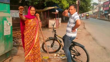 गोरखपुर: महानगर की साफ-सफाई व्यवस्था का जायजा लेने सुबह साइकिल से निकले नगर आयुक्त, औचक निरीक्षण कर दिए दिशा निर्देश