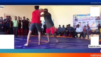 Combat federation of India refree and koches simenar