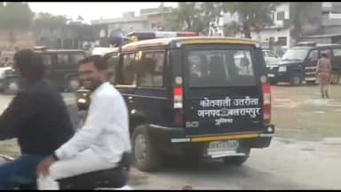 उतरौला: नगर निकाय चुनाव में भाजपा की नवनिर्वाचित अध्यक्ष को कड़ी सुरक्षा के बीच आवास तक छोड़ने गई पुलिस