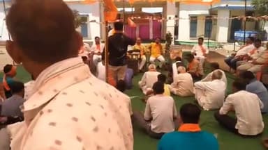 नीमच नगर: बूथ विजय संकल्प अभियान के तहत भाजपा उत्तर मंडल द्वारा ग्राम गिरदोड़ा में कार्यक्रम हुआ आयोजित