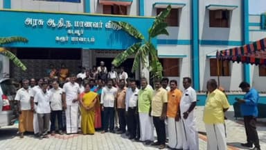 கடவூர்: கடவூரில் அரசு ஆதிதிராவிடர் நல மாணவர் விடுதி கட்டிடத்தை எம்.எல்.ஏ சிவகாமசுந்தரி திறந்து வைத்தார்