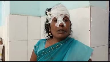बिहार: पचासा गांव में शराब नशे में एक महिला के साथ की गई मारपीट, जख्मी महिला को लाया गया सदर अस्पताल