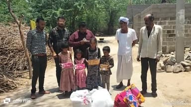 रानीवाड़ा: सिंगावास गांव में गरीब परिवार की मदद के लिए आगे आए भामाशाह महेश कुमार बोहरा