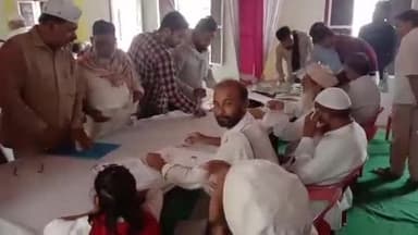 जौनपुर: सिपाह में हज यात्रियों के प्रशिक्षण और टीकाकरण शिविर का हुआ आयोजन