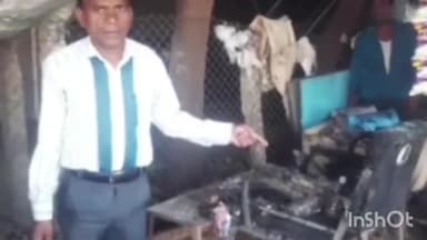 गुना नगर: सिटी कोतवाली अंतर्गत बस स्टैंड पर पड़ोसी ने हेयर सैलून की दुकान मे रखी कुर्सी मे लगाई आग,पुलिस थाने मे दर्ज की शिकायत