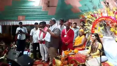 हिलसा: शहर के सूर्य मंदिर परिसर में श्रीमद् भागवत कथा में सैकड़ों लोगों ने लिया हिस्सा, जाप सुप्रीमो पप्पू यादव हुए शामिल