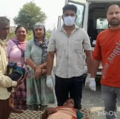 ਸ਼ਾਹਕੋਟ: ਡਾਇਲ 108 ਐਬੂਲੈਂਸ ਦੇ ਮੁਲਾਜ਼ਮਾਂ ਦੀ ਸੂਝ-ਬੂਝ ਨਾਲ ਨਵੀਂ ਤਹਿਸੀਲ ਨਜ਼ਦੀਕ ਪ੍ਰਵਾਸੀ ਮਜ਼ਦੂਰ ਔਰਤ ਨੇ ਬੱਚੇ ਨੂੰ ਘਰ ਵਿੱਚ ਹੀ ਦਿੱਤਾ ਜਨਮ