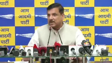₹100 करोड़ के तथाकथित शराब घोटाले में देश भर में 8 महीने की जांच के बाद
AAP MP @sanjaysinghaap