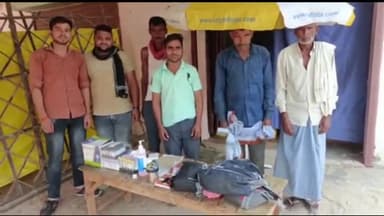 रामनगर: रानीगंज में डॉ. लाल पैथ द्वारा निशुल्क स्वास्थ्य परीक्षण शिविर लगाया गया, सैकड़ो ग्रामीणों ने कराई निशुल्क जाँच