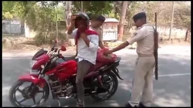 नूरसराय: पुलिस ने नूरसराय थाने के समीप चलाया वाहन चेकिंग अभियान, एक बाइक चालक से वसूला ₹1000 का जुर्माना