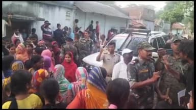 बलियापुर: बांधटांड़ में शव दफनाने को लेकर दो पक्षों में हुआ विवाद, मौके पर पहुंची पुलिस ने मामले को शांत कराया