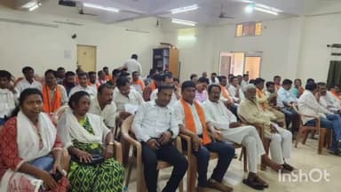 बस्तर: भाजपा जिला कार्यसमिति की बैठक में बस्तर मंडल के भाजपा कार्यकर्ता हुए शामिल