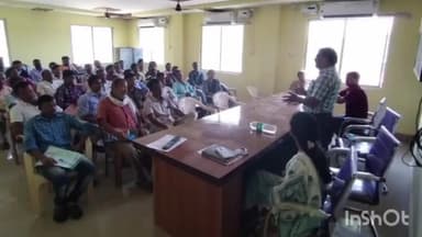 ଭେଡେନ: ଭେଡେନ କୃଷି ବିଭାଗ ଅଫିସରେ କୃଷକ ସାଥୀ ତାଲିମ କାର୍ଯ୍ୟକ୍ରମ ଅନୁଷ୍ଠିତ